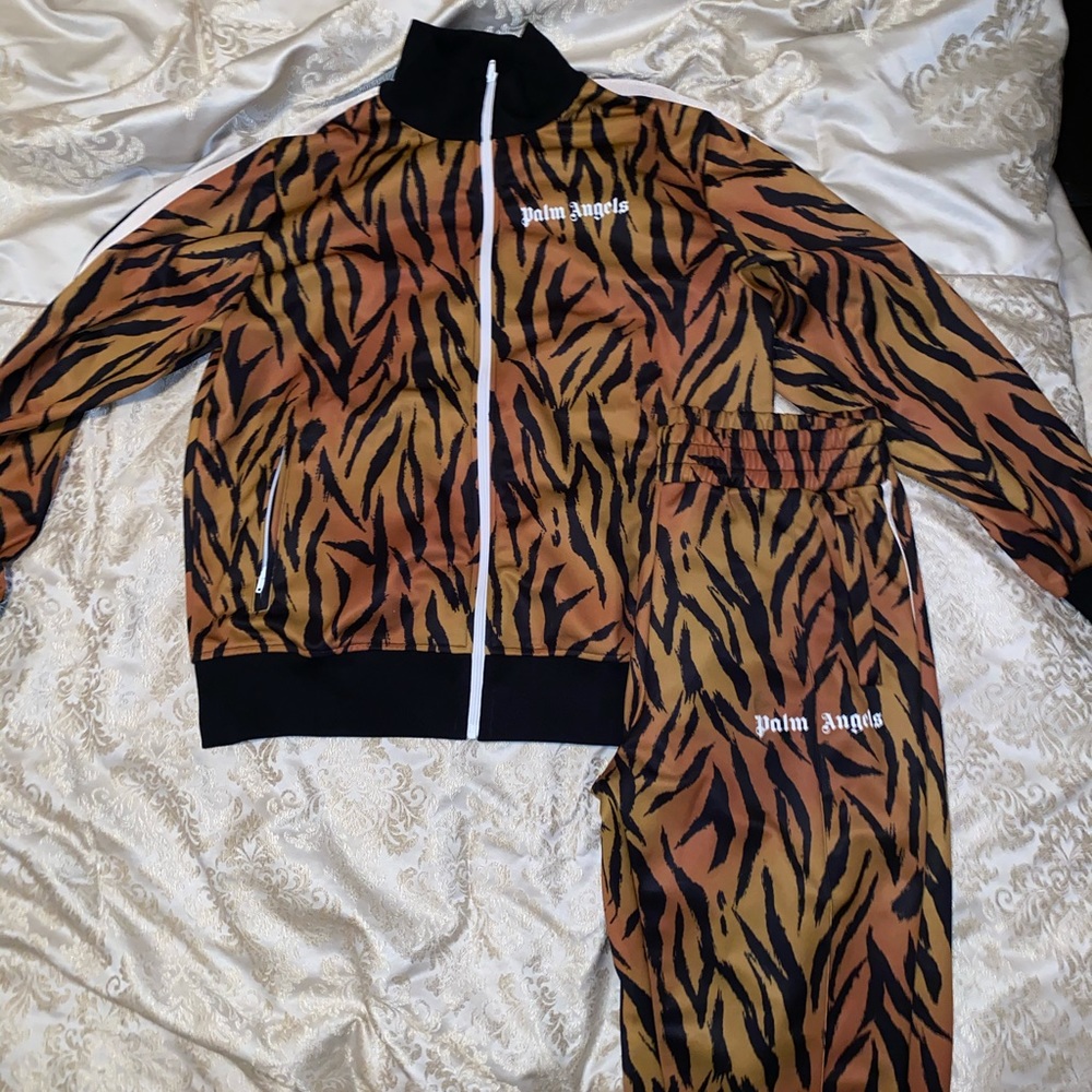 Palm Angels Tiger Prink Tracksuit 🤎
